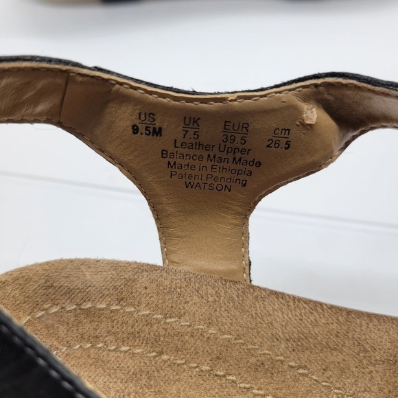 Naturalizer Watson N5 Comfort‎ sandal-Black-Women's 9.5M - Picture 8 of 8